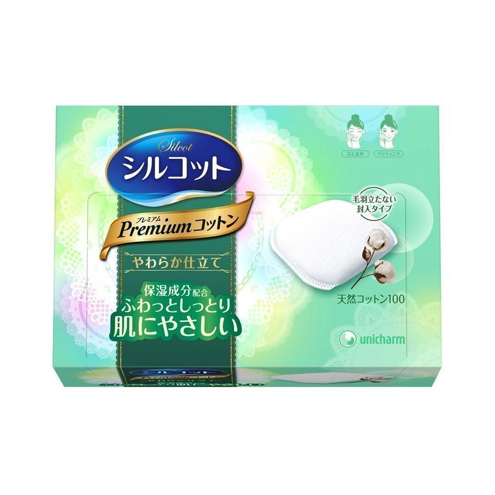 Unicharm Silcot Premium Cotton 66 Sheets
