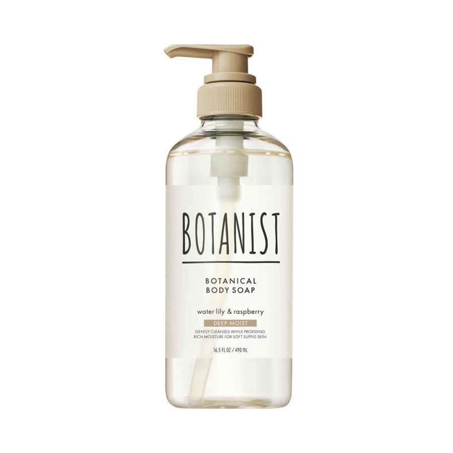 Botanist Botanical Body Soap Deep Moist - Water Lily &amp; Raspberry 490ml