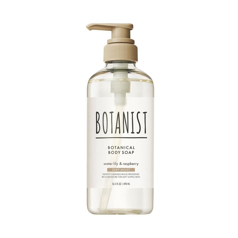 Botanist Botanical Body Soap Deep Moist - Water Lily &amp; Raspberry 490ml
