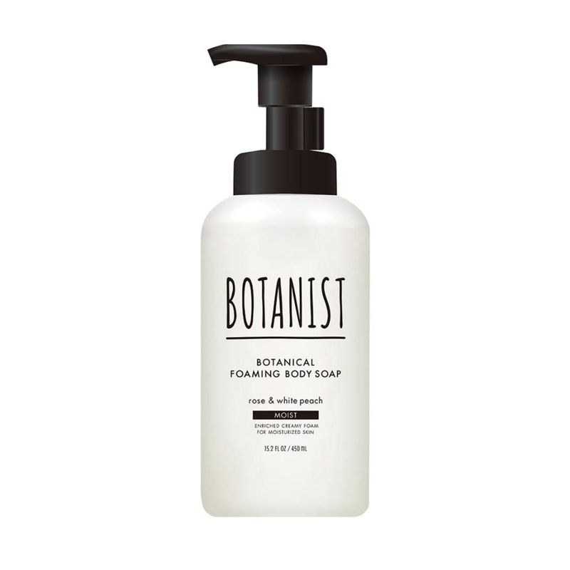 Botanist Botanical Foaming Body Soap Moist - Rose &amp; White Peach