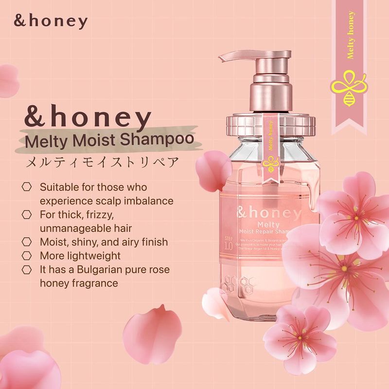 Vicrea &amp;Honey Melty Moist Repair Shampoo 1.0 440ml