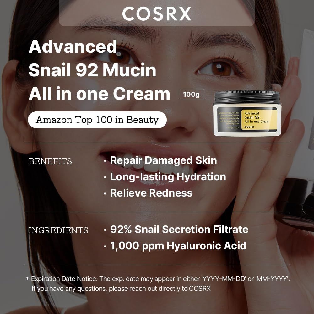Cosrx Advanced Snail 92 All In 1 Cream 100ml