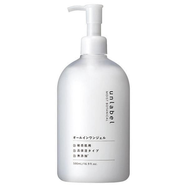 JPS Labo Co. Unlabel Moist Botanical All in One Gel 500ml