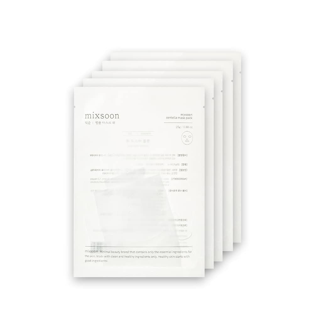 Mixsoon Centella Mask Pack 5pcs/ Box
