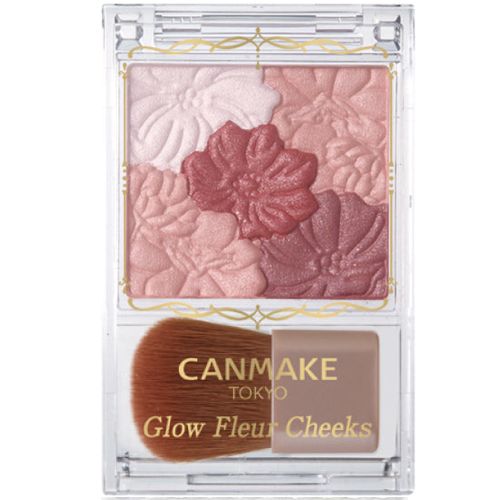 Canmake Glow Fleur Cheeks 09 Burgundy Fleur