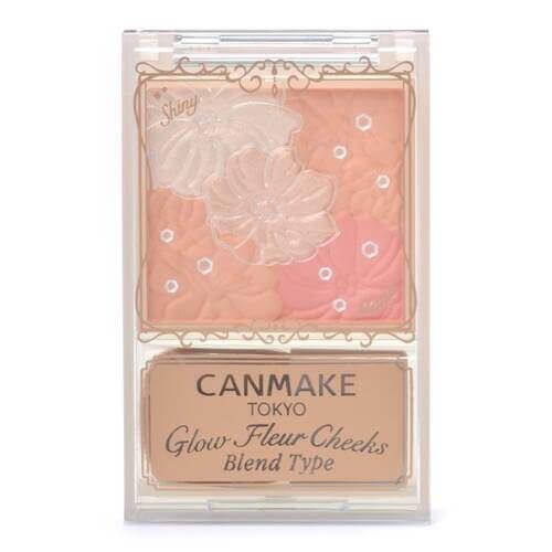 Canmake Glow Fleur Cheeks Blend Type B01 Cotton Coral