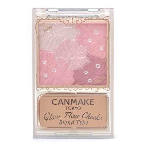 Canmake Glow Fleur Cheeks Blend Type B02 Rose Ballerina