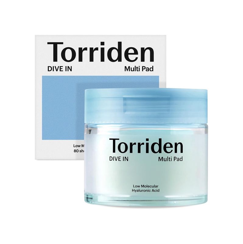 Torriden Dive-In Low Molecule Hyaluronic Acid Multi Pad 80pcs