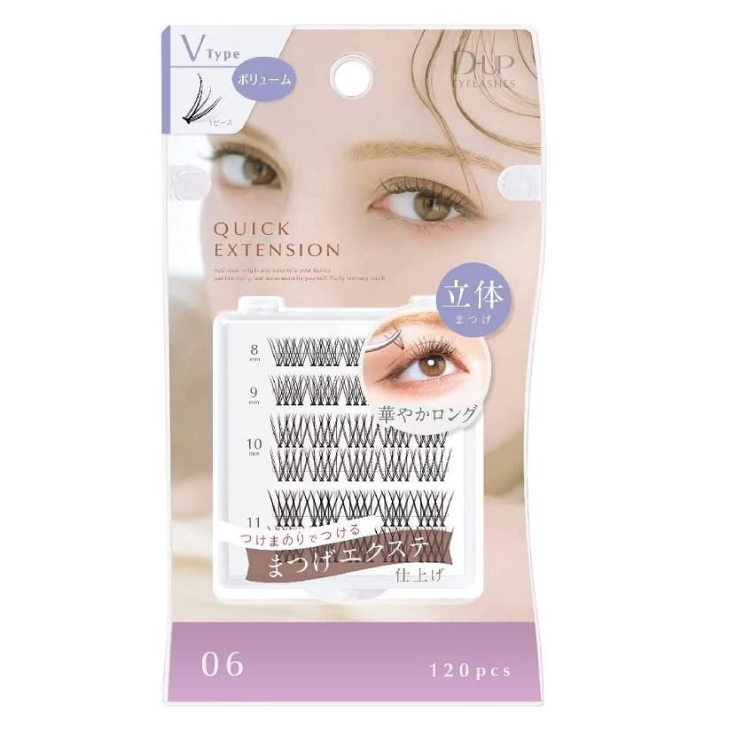 DUP Eyelashes Quick Extension #06 Volume