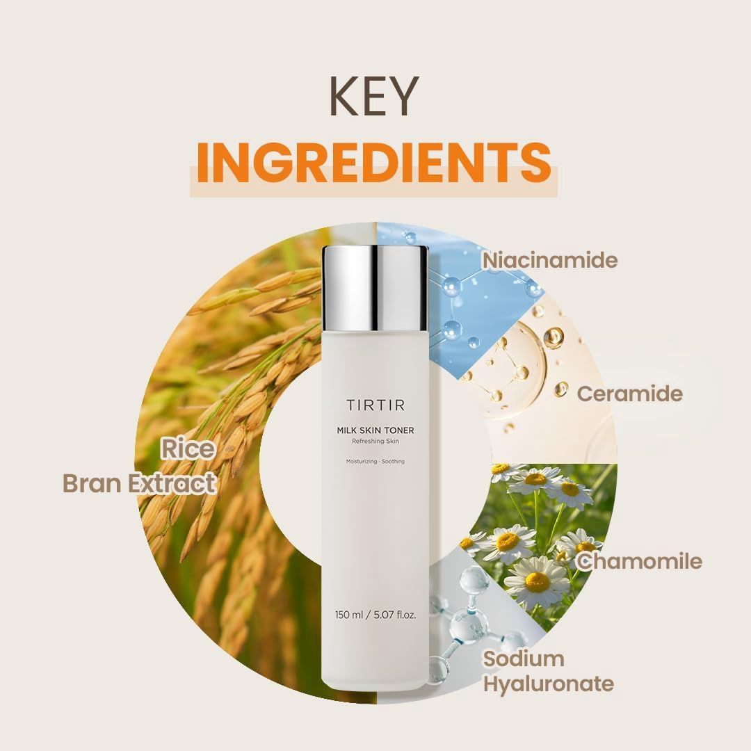 TIRTIR Deep Moisturizing Milk Skin Toner 150ml