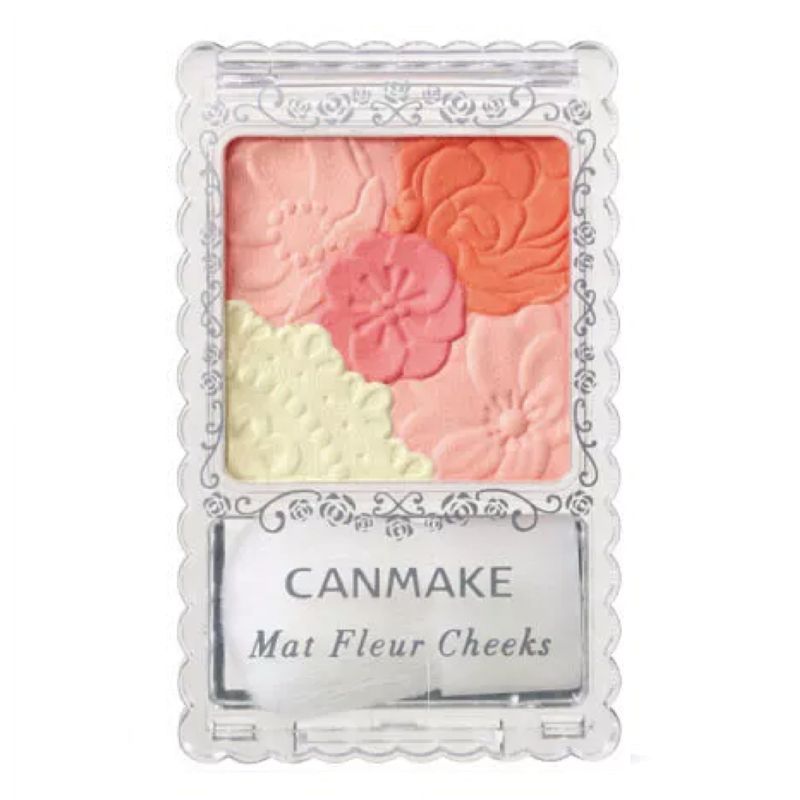 Canmake Mat Fleur Cheeks 02 Girly Rose