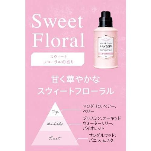 Lavons Laundry Detergent + Fabric Conditioner Sweet Floral 850ml