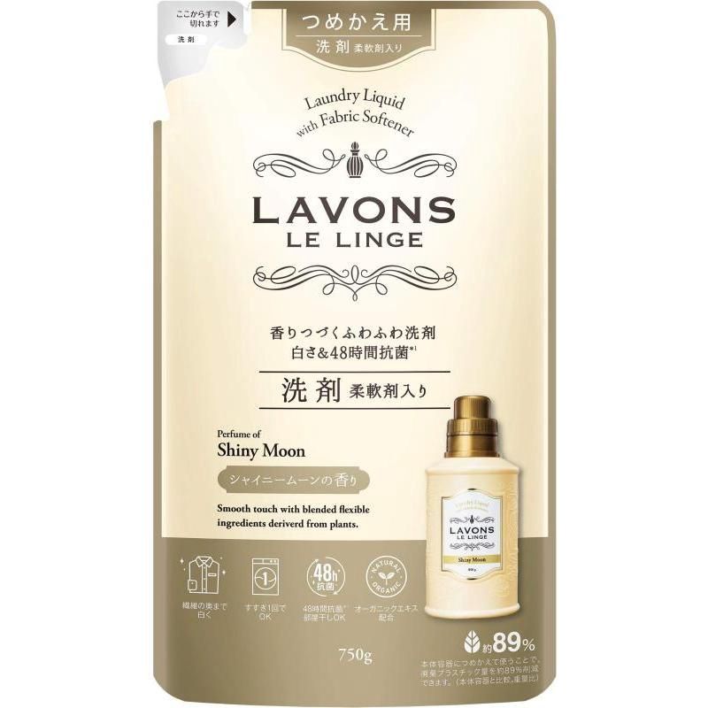 Lavons Laundry Detergent + Fabric Conditioner Shiny Moon (Refill) 750g