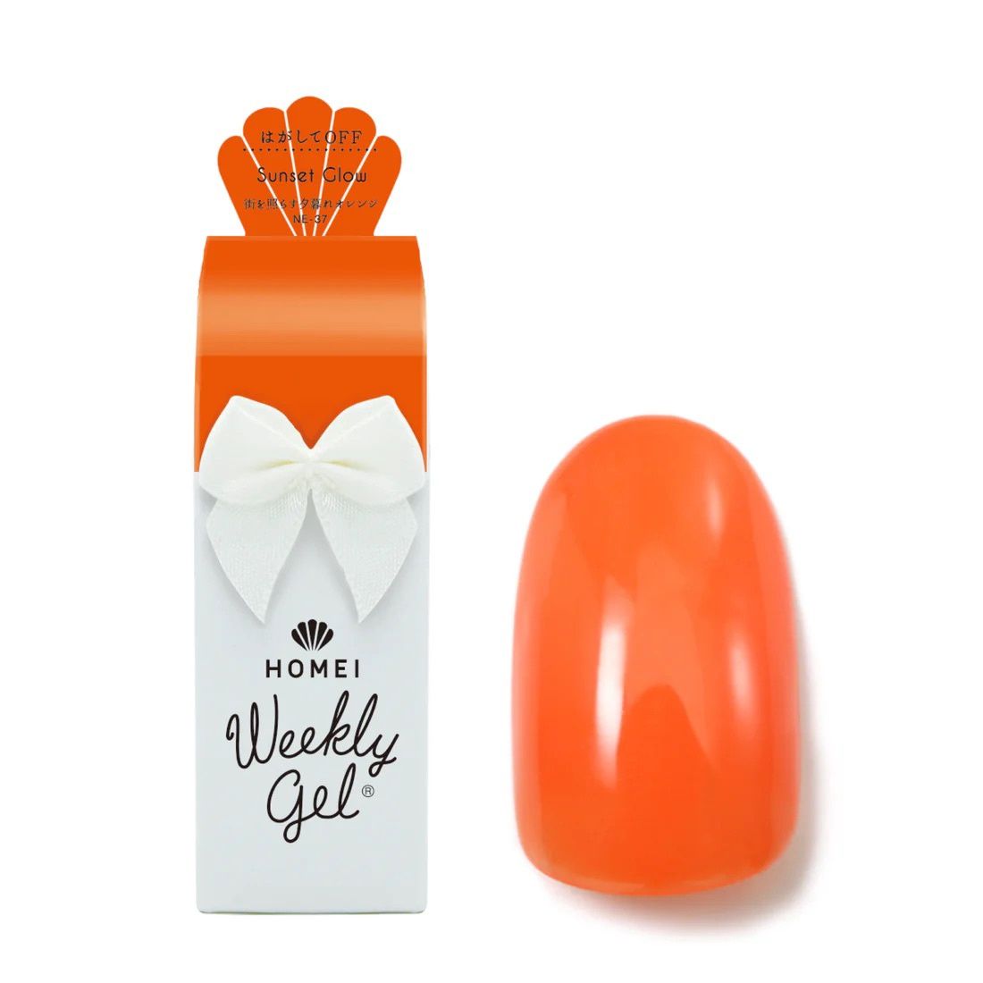 Homei Weekly Gel NE-37 Sunset Glow
