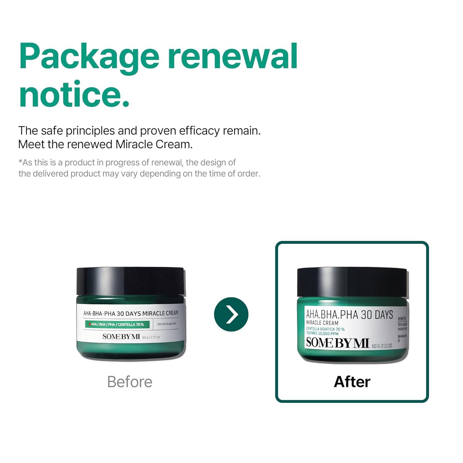 Some By Mi AHA/BHA/PHA 30 Days Miracle Cream 50ml