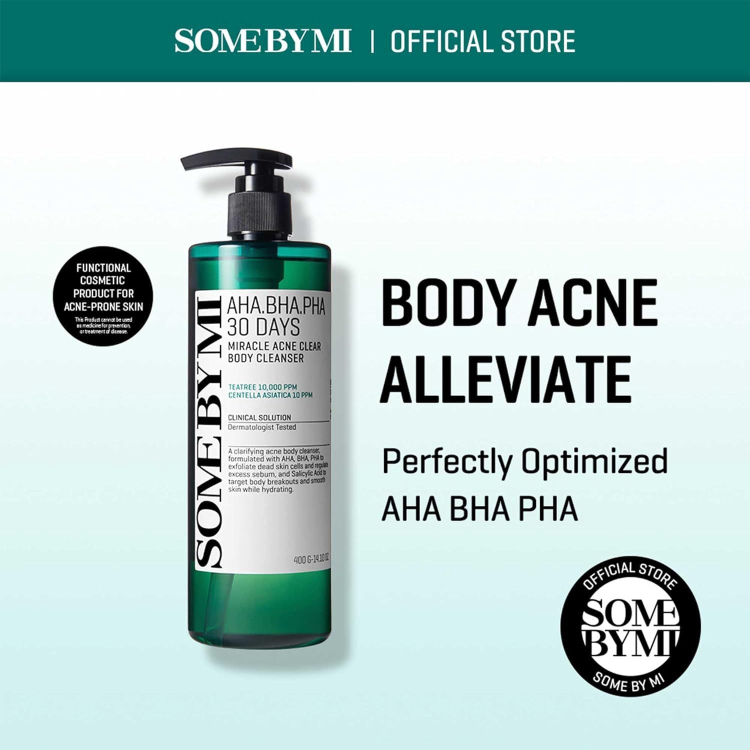Some By Mi AHA.BHA. PHA 30 Days Miracle Clear Body Cleanser 400g