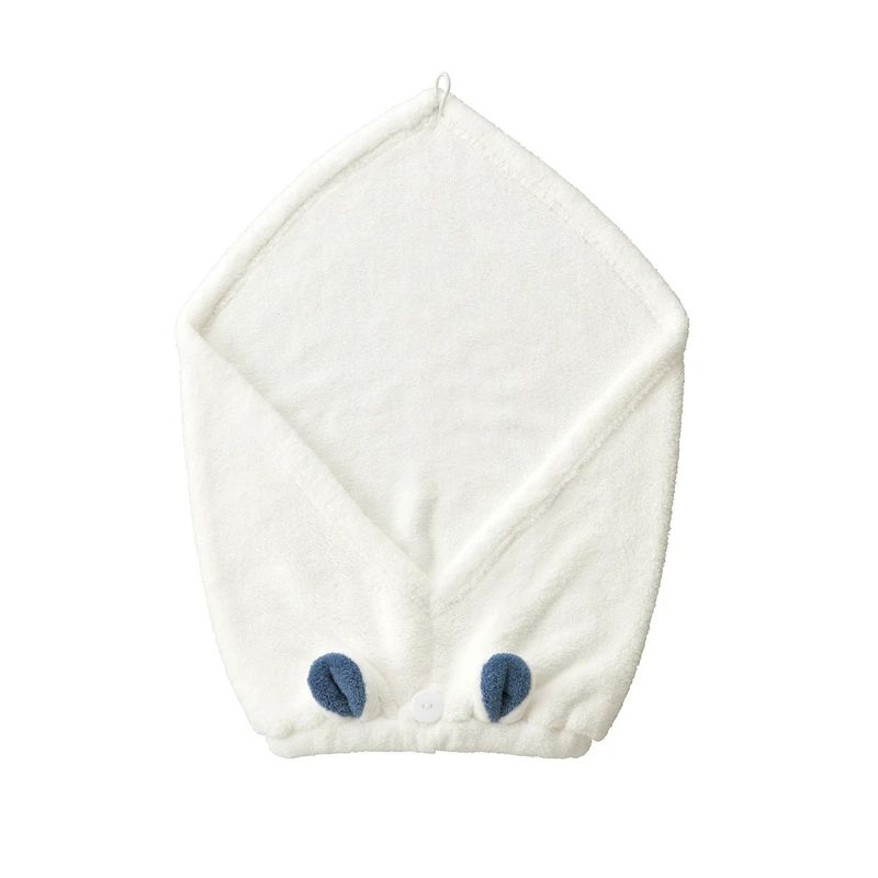 Carari Zooie Animal Hair Turban Polar Bear