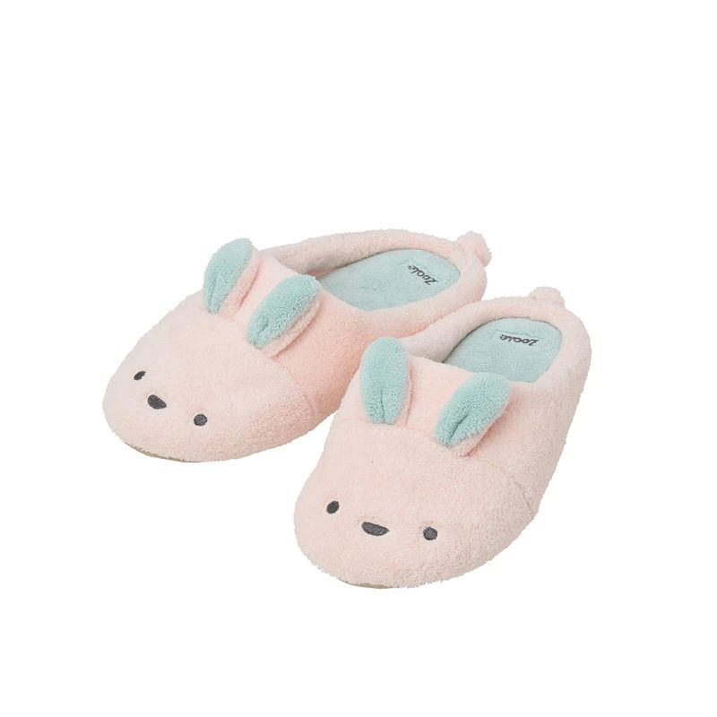 Carari Zooie Animal Slipper w/ 2 pcs - One size 6-9 Rabbit