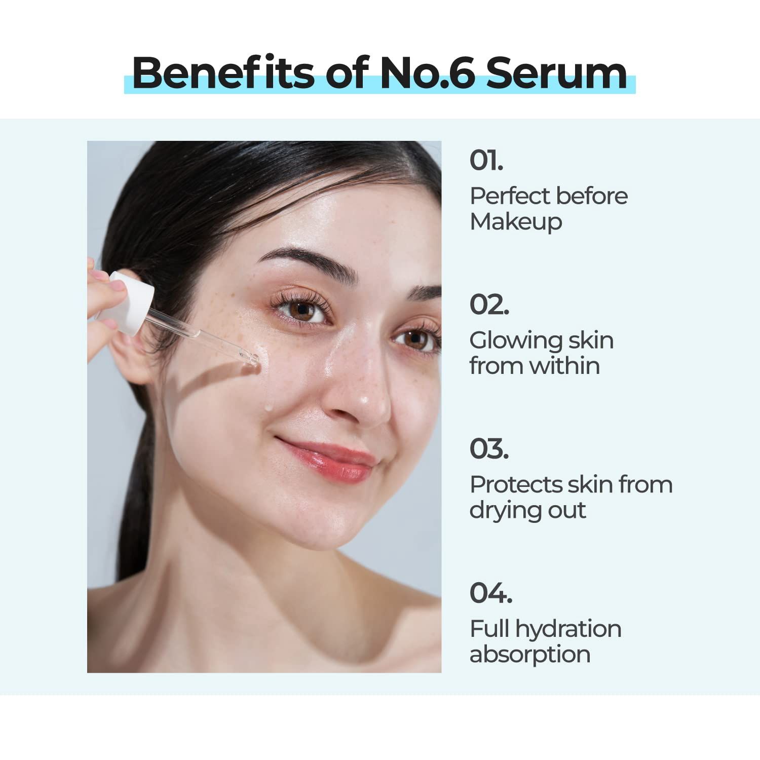 Numbuzin No.6 Deep Sleep Mask Serum 50ml (Instant, Long Lasting Hydration)