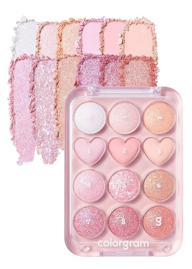 Colorgram Pin Point Eyeshadow Palette #04 Bright Cool Love