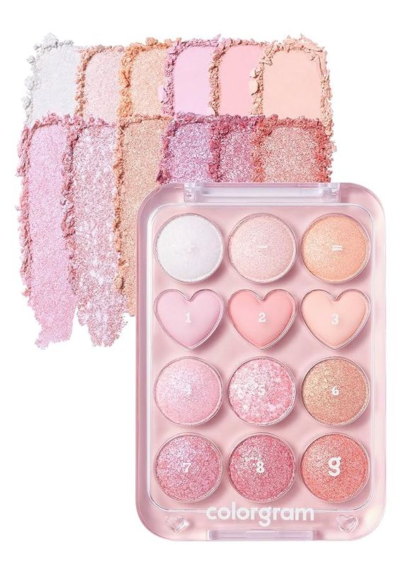 Colorgram Pin Point Eyeshadow Palette #04 Bright Cool Love