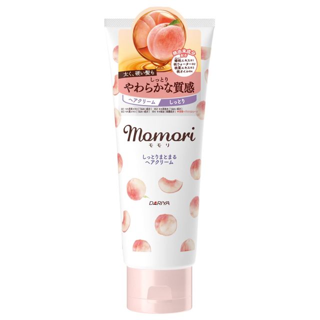 Dariya Momori Peach Moist &amp; Cohesive Hair Cream 150g (Leave In Type)