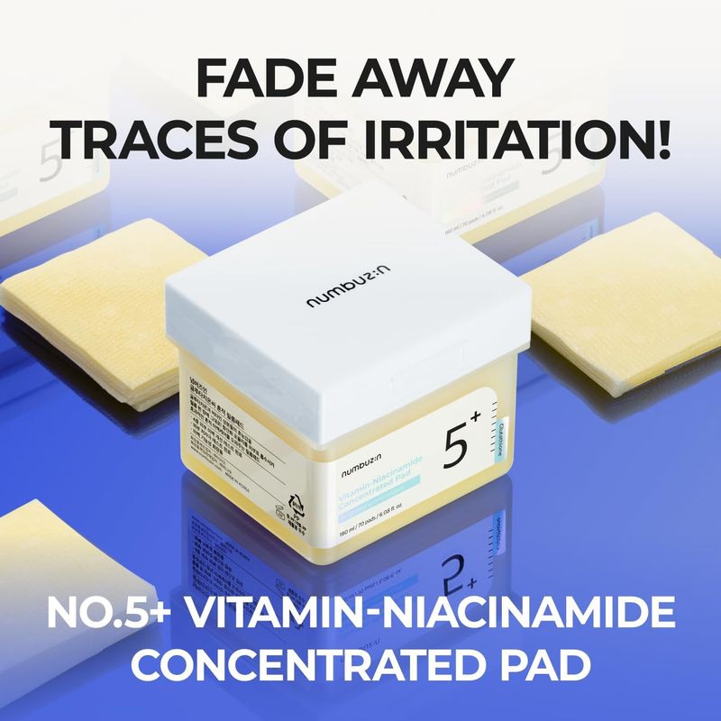 Numbuzin No.5 Vitamin-Niacinamide Concentrated Pad 70 pcs
