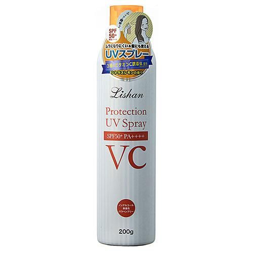 Lishan VC UV Protection Spray SPF50+ PA++++ 200ml  Citrus Lemon (Limited)