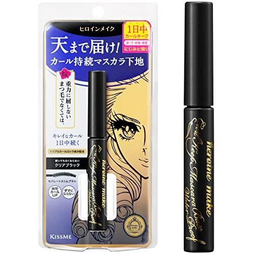 Heroine Make KissMe Curl Keep Mascara Base  #01 Clear Black