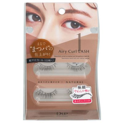 DUP Eyelashes Airy Curl Lash #01
