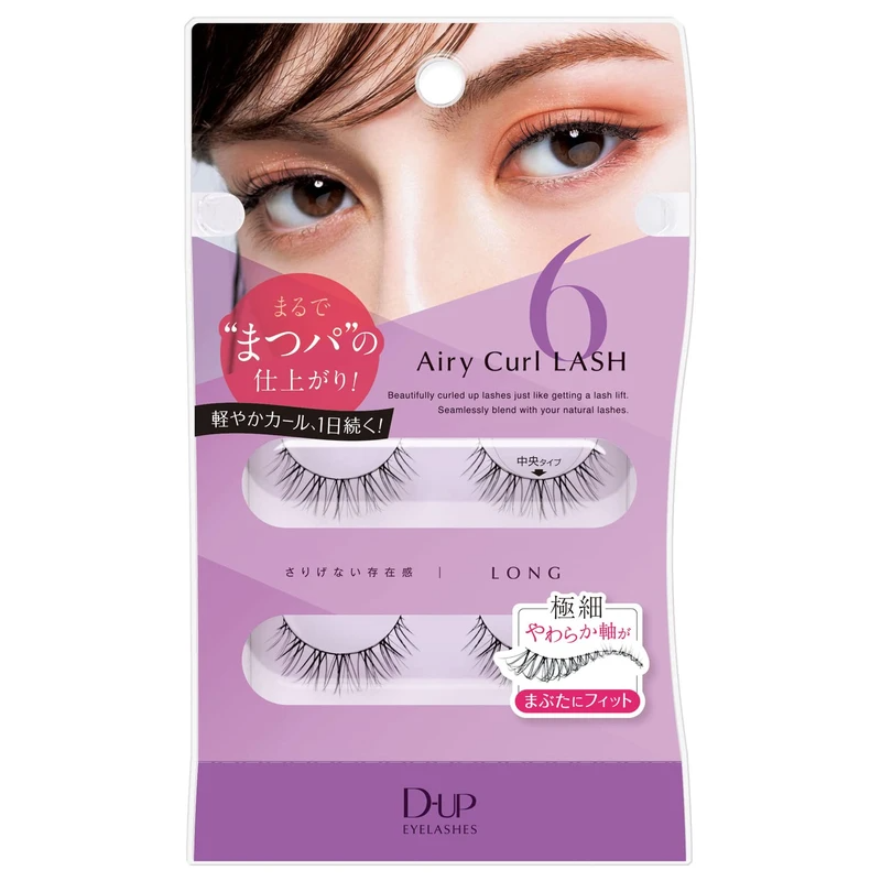 DUP Eyelashes Airy Curl Lash #06