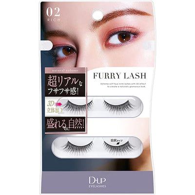Dup Eyelashes Furry Lash #02 Rich