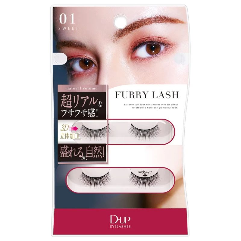 Dup Eyelashes Furry Lash #01 Sweet