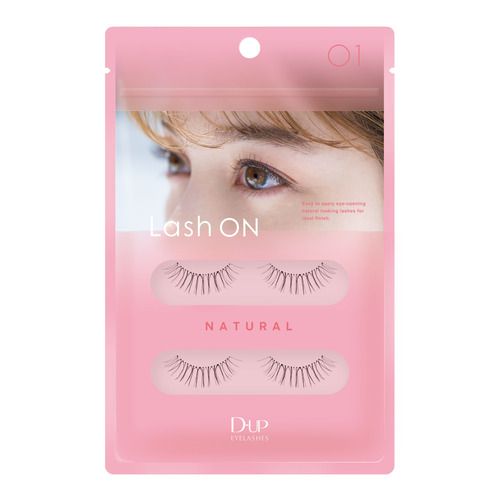 DUP Eyelashes Lash ON #01 Natural