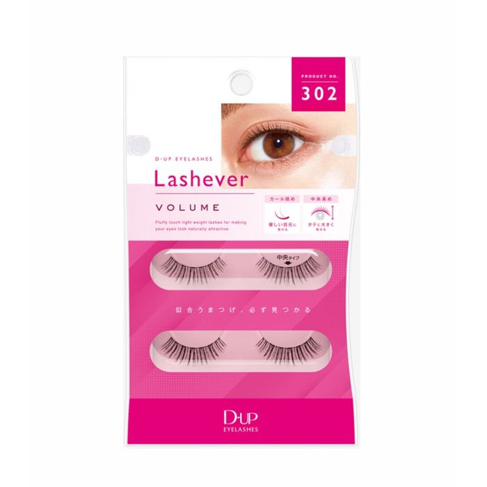 DUP Eyelashes Lashever Volume 302