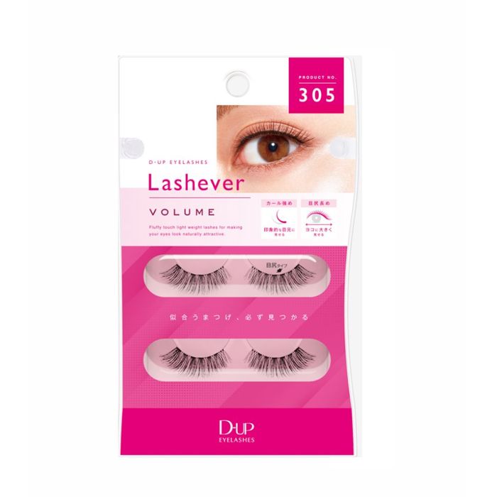 DUP Eyelashes Lashever Volume 305