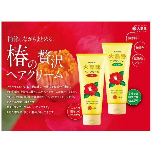 Oshima Tsubaki  Hair Cream 160g - Moist
