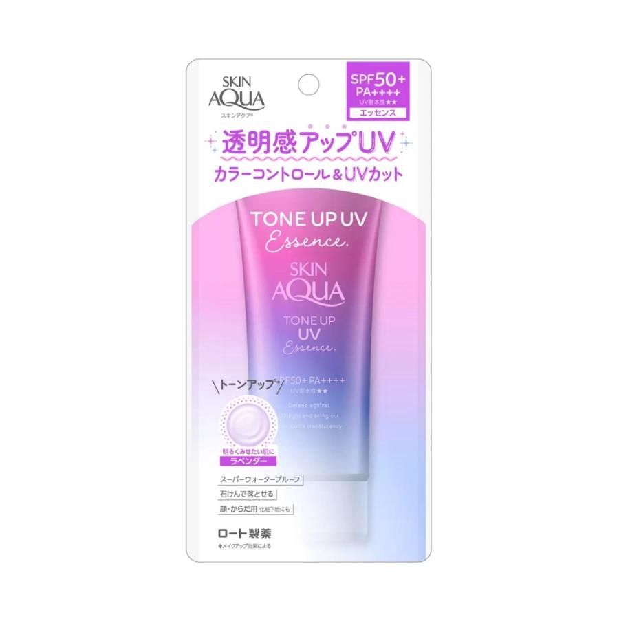 Rohto Skin Aqua Tone Up UV Essence SPF50+ PA++++ 80ml