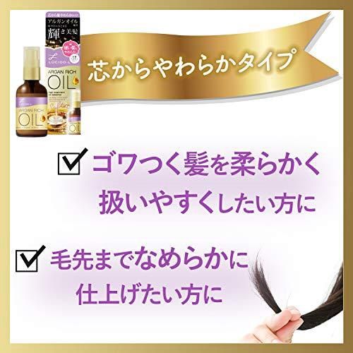 Lucido-L Argan Rich Hair Treatment Oil - Soft Cream 60ml