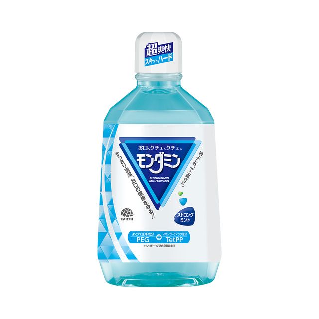 Earth Mondahmin Strong Mint Mouth Wash 1080ml