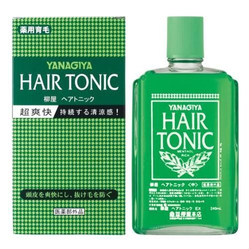 Yanagiya Hair Tonic 240ml Mint