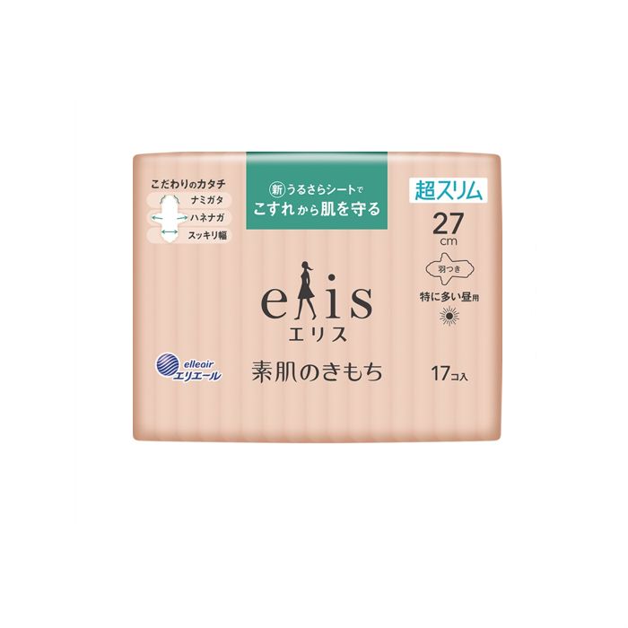 Elis Megami Sanitary Napkin Slim Very Heavy Daytime W/Wing 17P