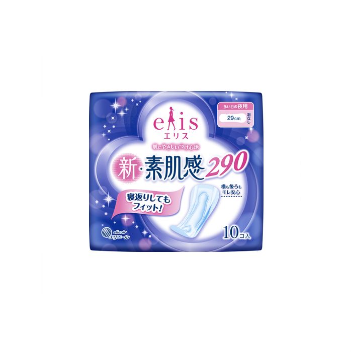 Elleair Elis Shin-Suhadakan Sanitary Napkin Heavy Night Day No Wing 10P