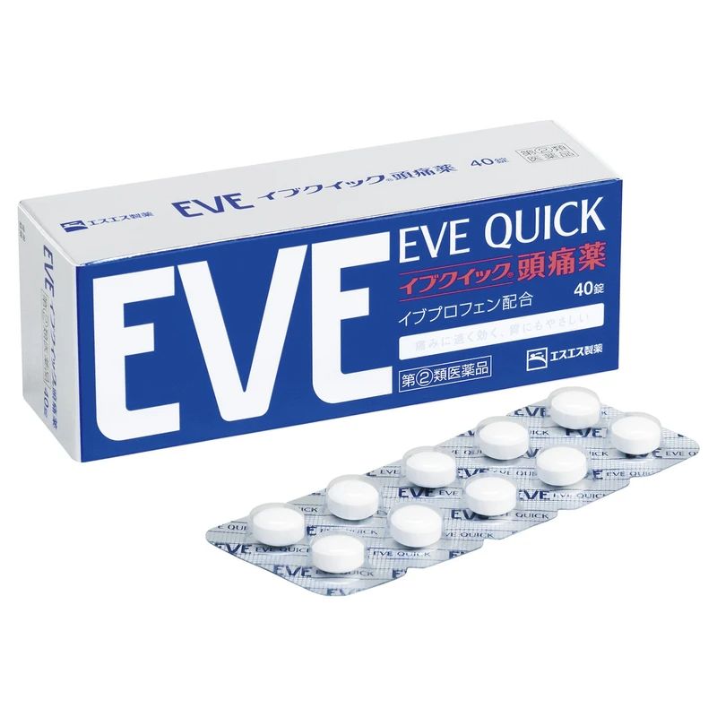 EVE Quick Headache Medicine 40 Tablets