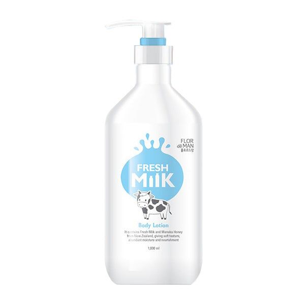Flor De Man Fresh Brightening Milk Body Lotion 1000ml