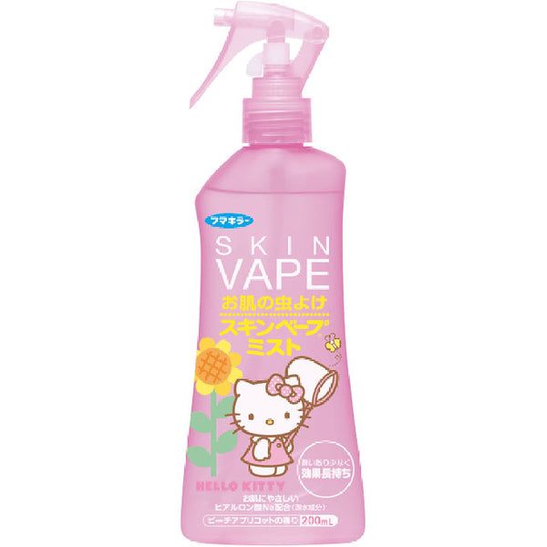Fumakilla Skin Vape Insect Repellent Spray Mist Type Kitty Peach Fragrance 200ml
