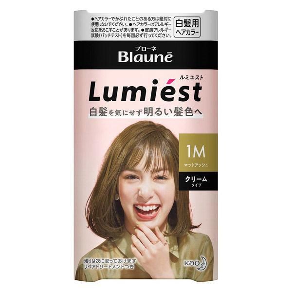 Kao Blaune Lumiest Hair Color 1M Matte Ash