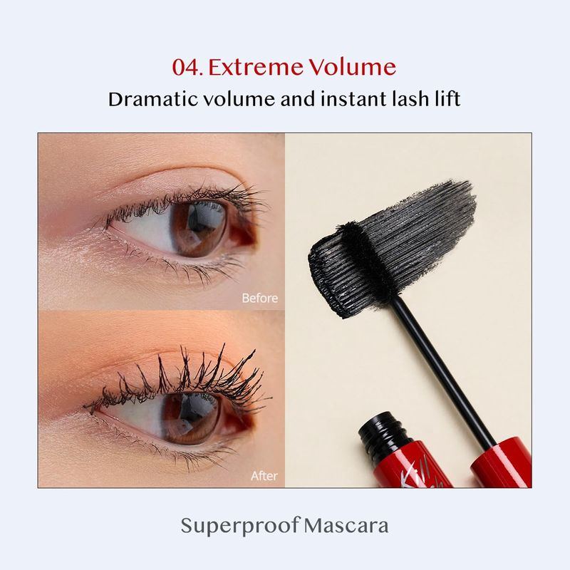 Clio Kill Lash Superproof Mascara #04 Extreme Volume Black
