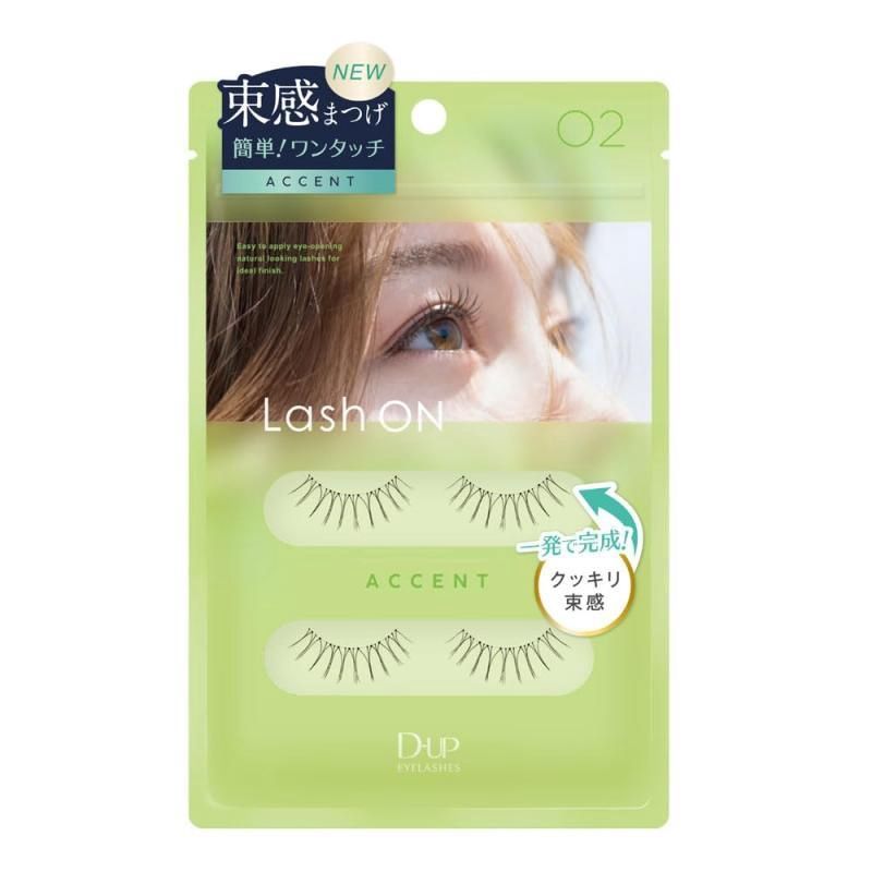 DUP Eyelashes Lash ON #02 Accent