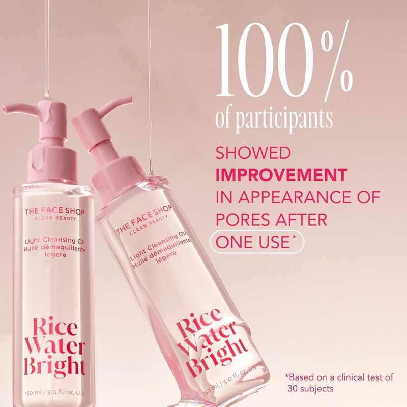 The Face Shop Clean Beauty Light Cleansing Oil Rice Water Bright 150ml